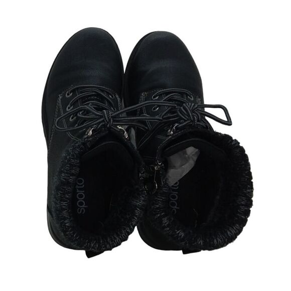 Sporto Womens Pre-owned Black & Gray Zip Up Boots - sz. 7M - REAL BEAUTIES!! - Picture 3 of 7